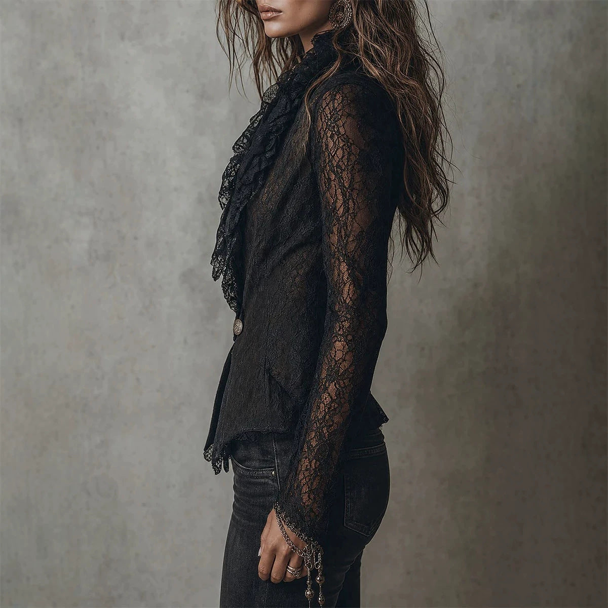Elegant Slim-fit Blazer With A Single Button