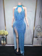 Women's Sexy High Waist Slip Dress