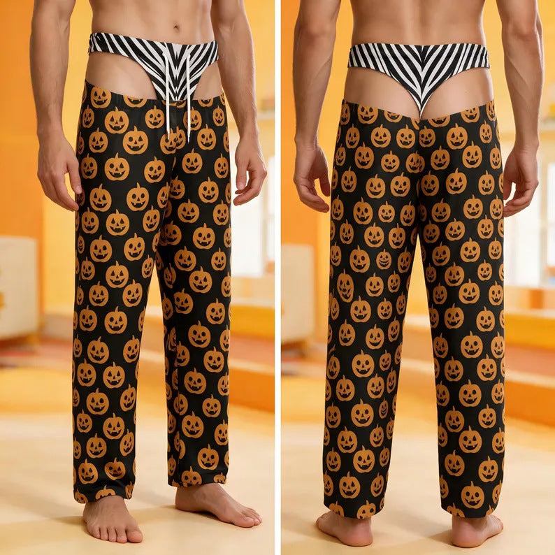 Loose-fit Straight-leg Loungewear Pajama Pantstrendy Arlo-style Trousers