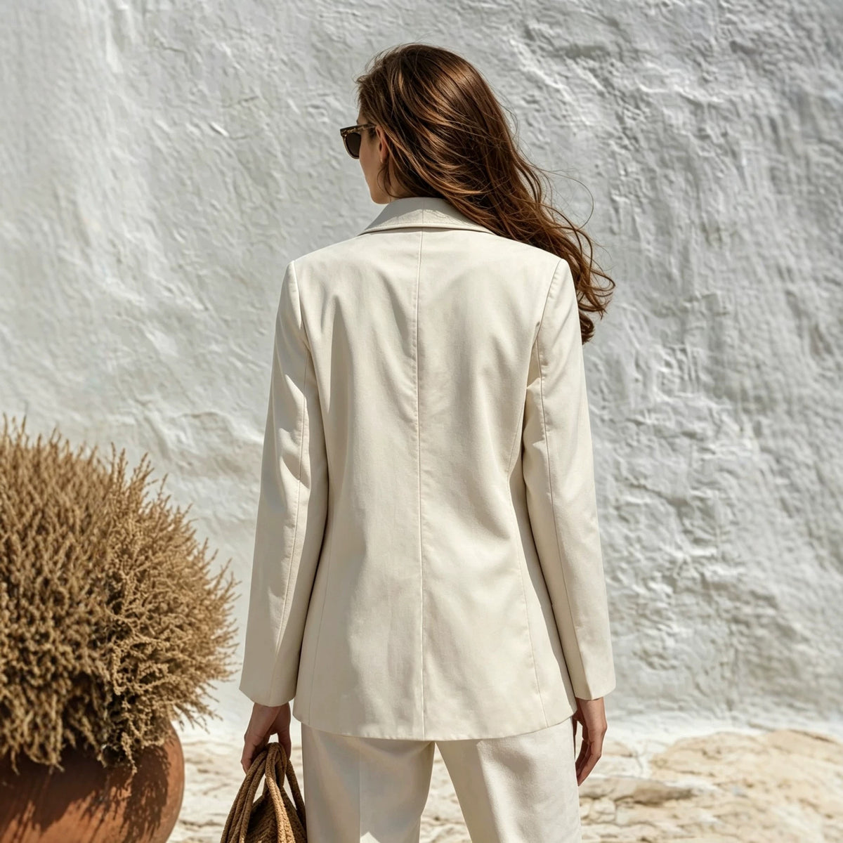 Casual And Chic Long-sleeve Loose-fit Blazer For Women
