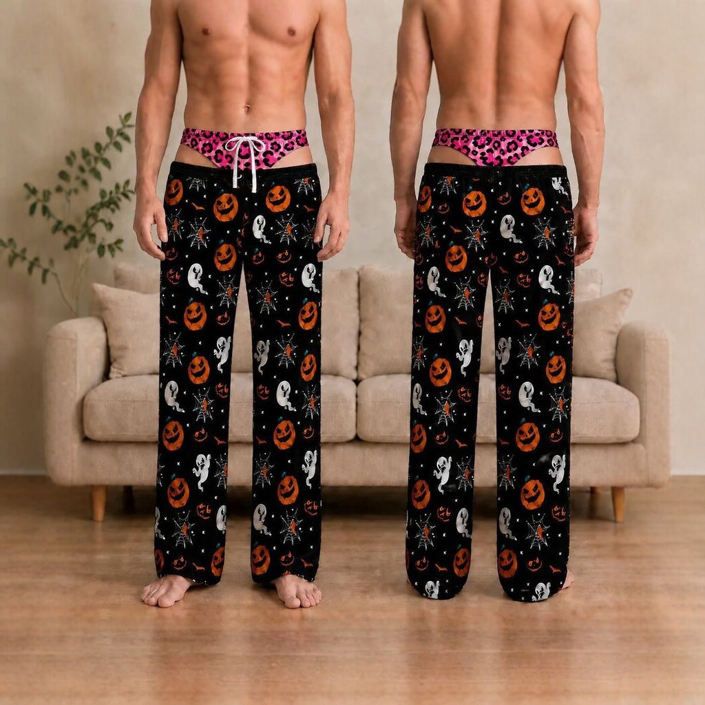 Loose-fit Straight-leg Loungewear Pajama Pantstrendy Arlo-style Trousers