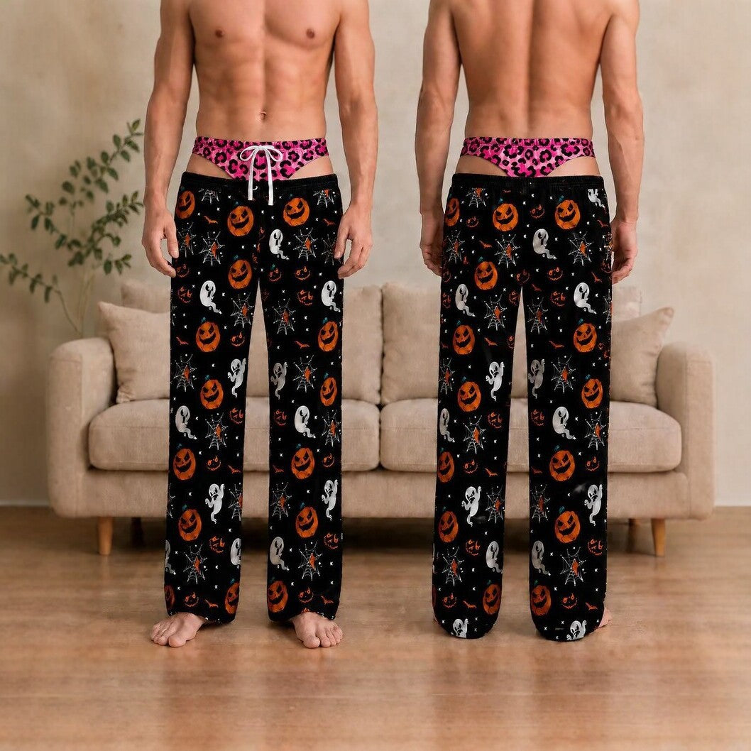 Loose-fit Straight-leg Loungewear Pajama Pantstrendy Arlo-style Trousers