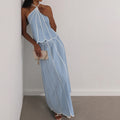 Summer Womens Street-Style Long Skirt Set
