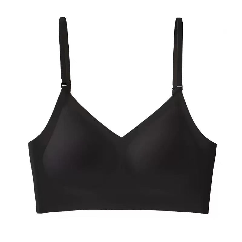 Seamless Full-Coverage Backless Bra Thin U-Shape Beauty Back Style