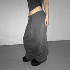 Womens Elastic Versatile Casual Trousers