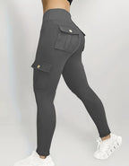 Women's Yoga Multi-Pocket Tight Base Layer High-Elastic Work Pants
