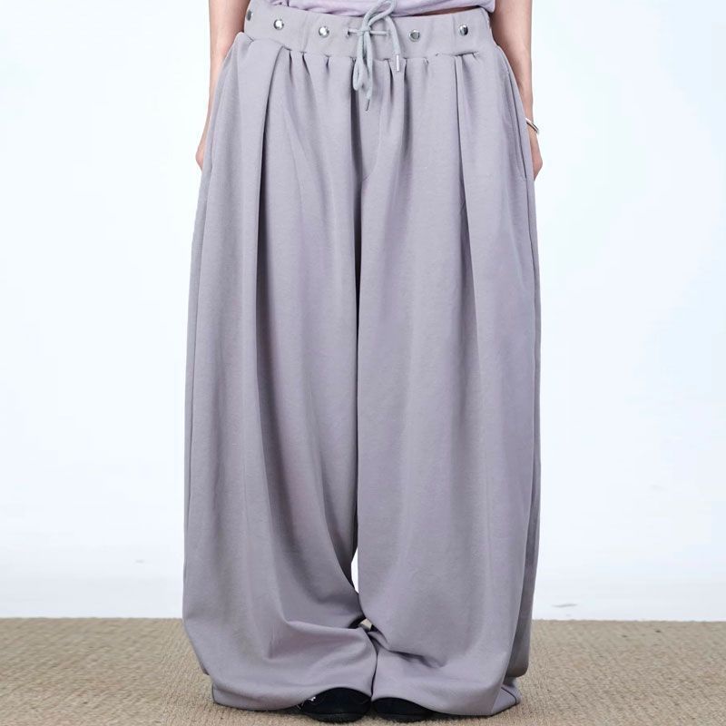 Womens Loose Draping Casual Dance Pants