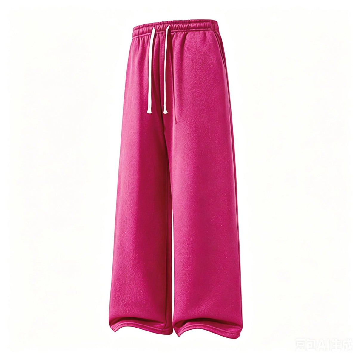 Straight-leg Drawstring Casual Cotton Pants For Women