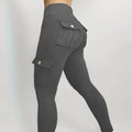 Women's Yoga Multi-Pocket Tight Base Layer High-Elastic Work Pants