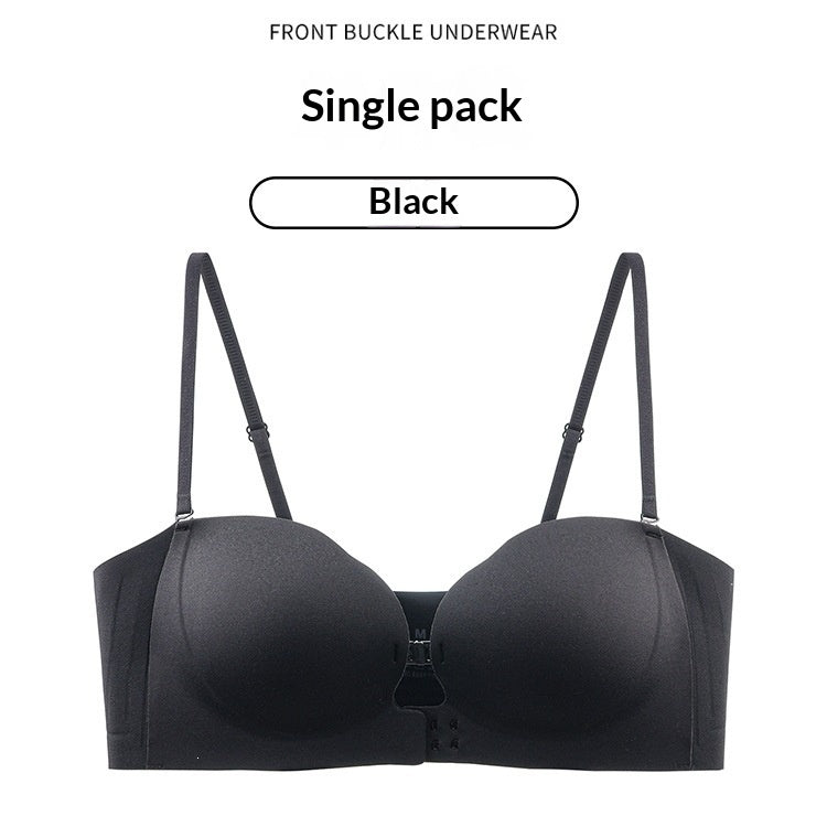 Strapless Womens Bra For Small BustsWith PushupA Beautiful Back DesignAnd Invisible Support To Prevent Sagging
