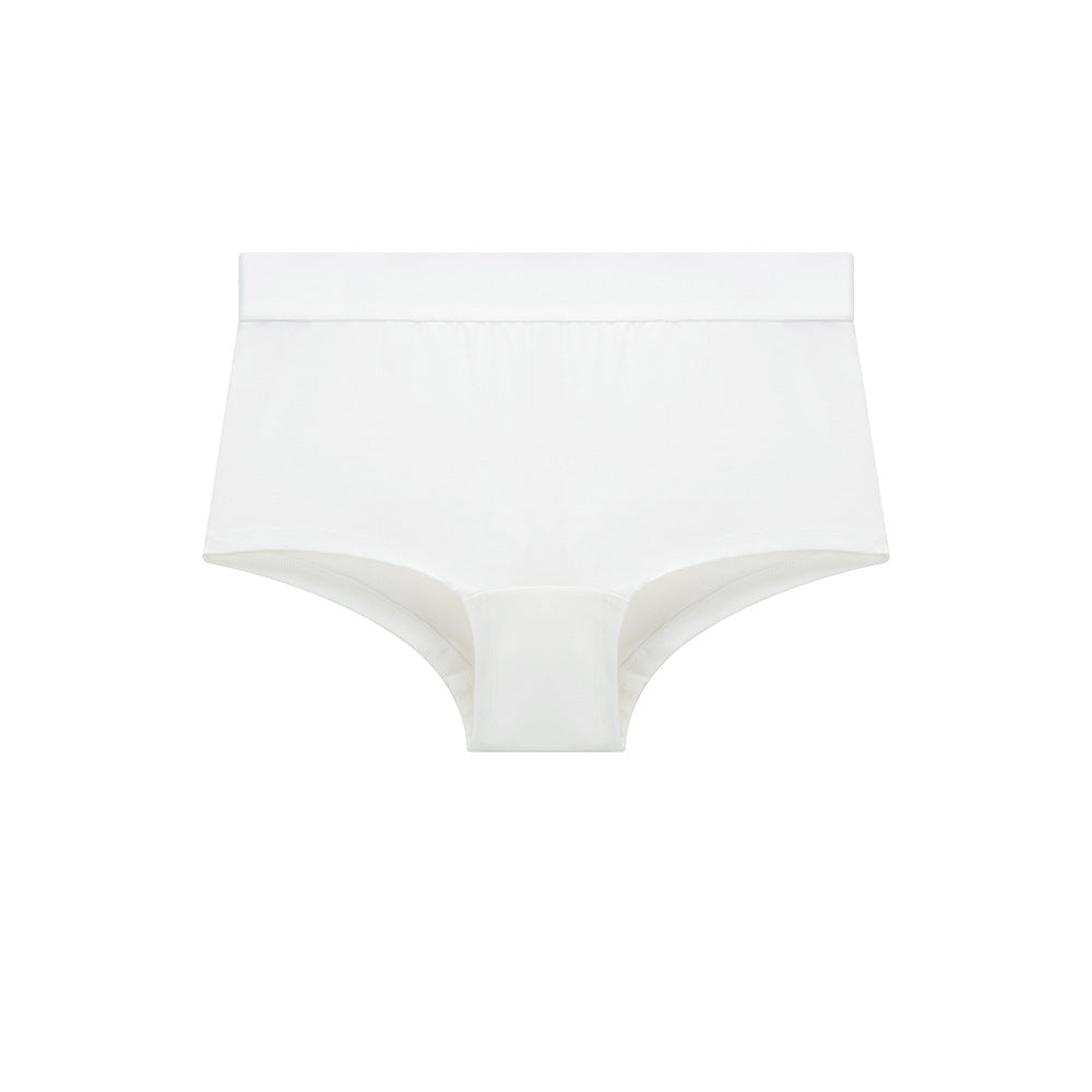 Unisex Sport Boyshorts Underwear EU Sizing,Cotton Neutral Aesthetic Sexy High Cut Briefs, Warm Earth Tones Solid Color Panties