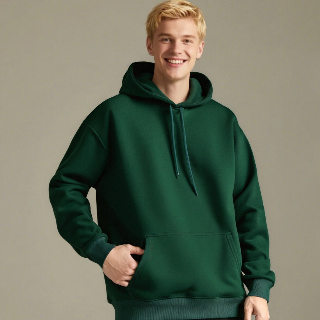 Hooded Pocket Pullover Sweatshirt Parent-Child Style