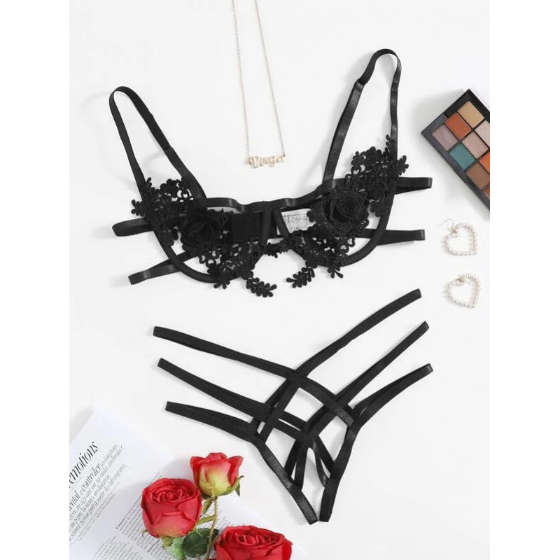 Bondage Strap No-slip Erotic Set Fashionable Midriff-baring Design