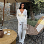 Womens Fashion Bestseller Elegant Trendy V-neck Long-sleeve Cardigan