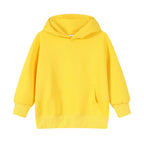 Hooded Pocket Pullover Sweatshirt Parent-Child Style