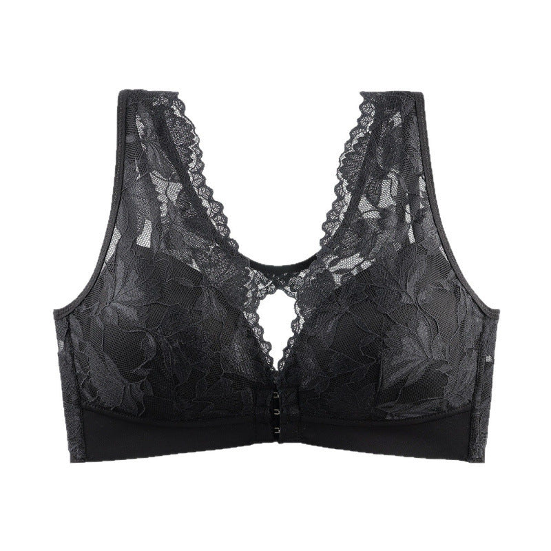 Front-closure Comfortable And Breathable Plus-size Bra
