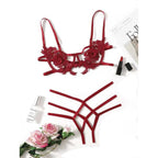 Bondage Strap No-slip Erotic Set Fashionable Midriff-baring Design