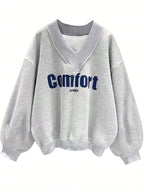 Gray Hoodie For Spring And Autumn