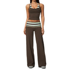 Cross-border Brushed Fitness Suit, Fashionable Polka Dot Faux Two-piece, Hip-lifting, High-waisted, Quick-dry Running Sports Yoga Wear 4549