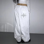 Womens Elastic Versatile Casual Trousers