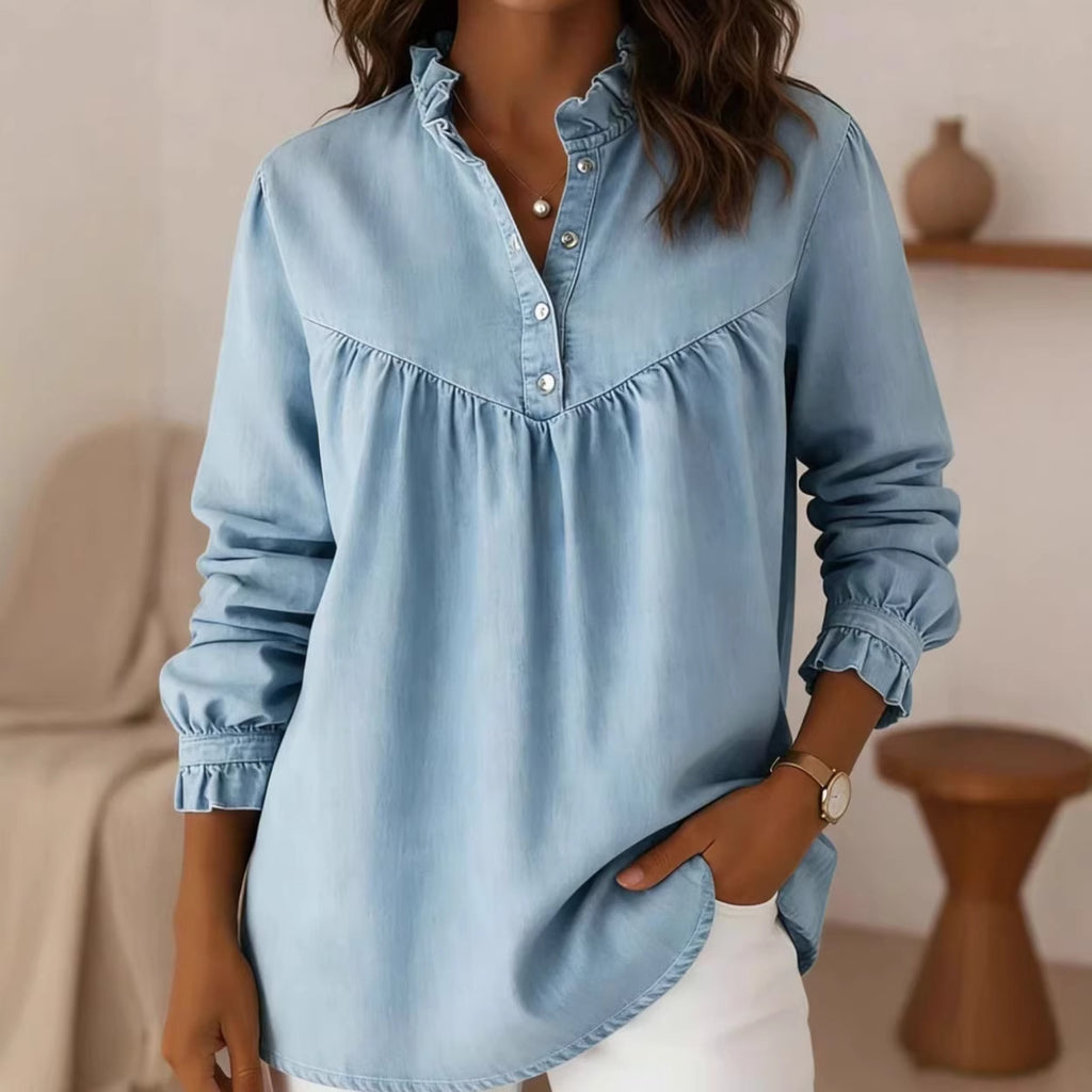Loose Comfortable Casual Denim Shirt
