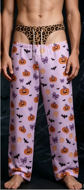 Loose-fit Straight-leg Loungewear Pajama Pantstrendy Arlo-style Trousers