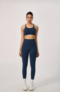 Seamless Sports-Style Back-Shaping Bra And Pants Yoga Set