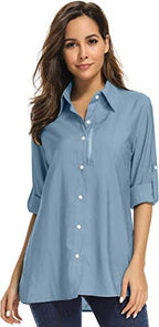 Women's Long-Sleeved Sun Protection Shirt Quick-Drying Outdoor Fishing Hiking Shirt