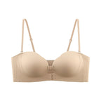 Strapless Womens Bra For Small BustsWith PushupA Beautiful Back DesignAnd Invisible Support To Prevent Sagging