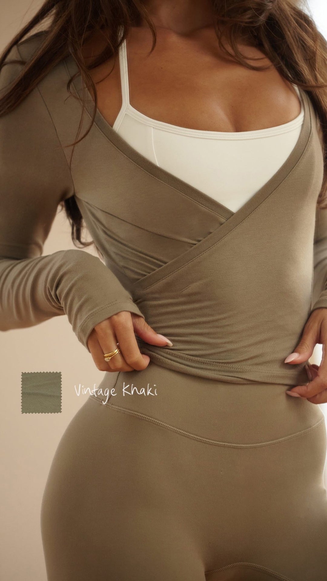New Long-sleeved Yoga Clothing Women's Skin-friendly Slim-fit Dance Quick-drying Pink High-end Fitness Top Sports Blouse