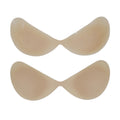 Banana-shaped One-piece Invisible Silicone Strapless Bra Nipple Covers
