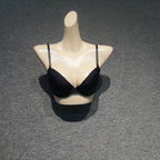 Solid-color Non-sagging Glossy Womens Bra