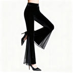 Women's Autumn Winter Velvet-form-fitting Pants For Modern Dance Training
