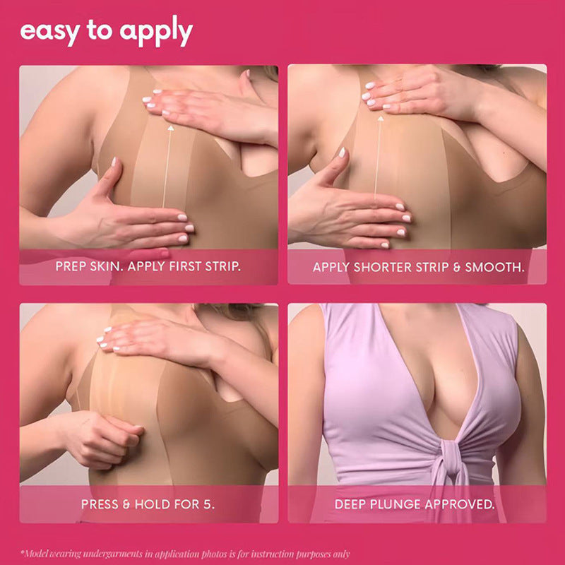 Solid Strip Silicone Breast-lifting Adhesive Bra
