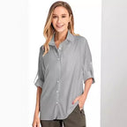 Women's Long-Sleeved Sun Protection Shirt Quick-Drying Outdoor Fishing Hiking Shirt
