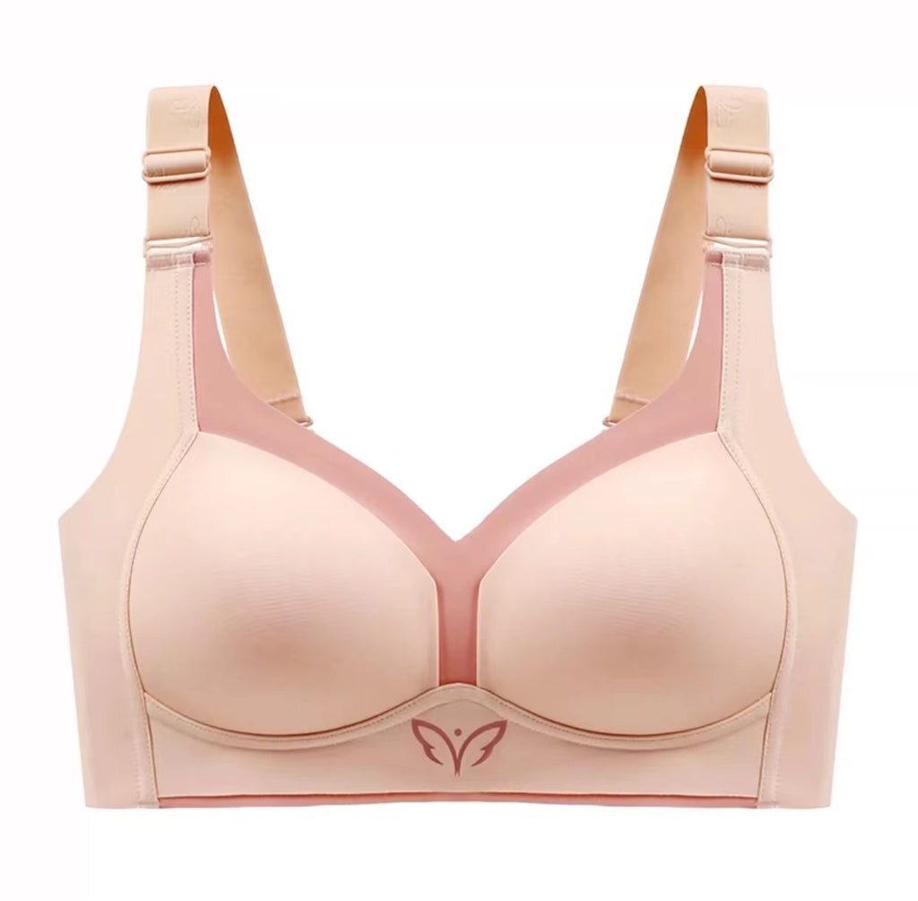 Plus-size Underwire-free Adjustable Bra