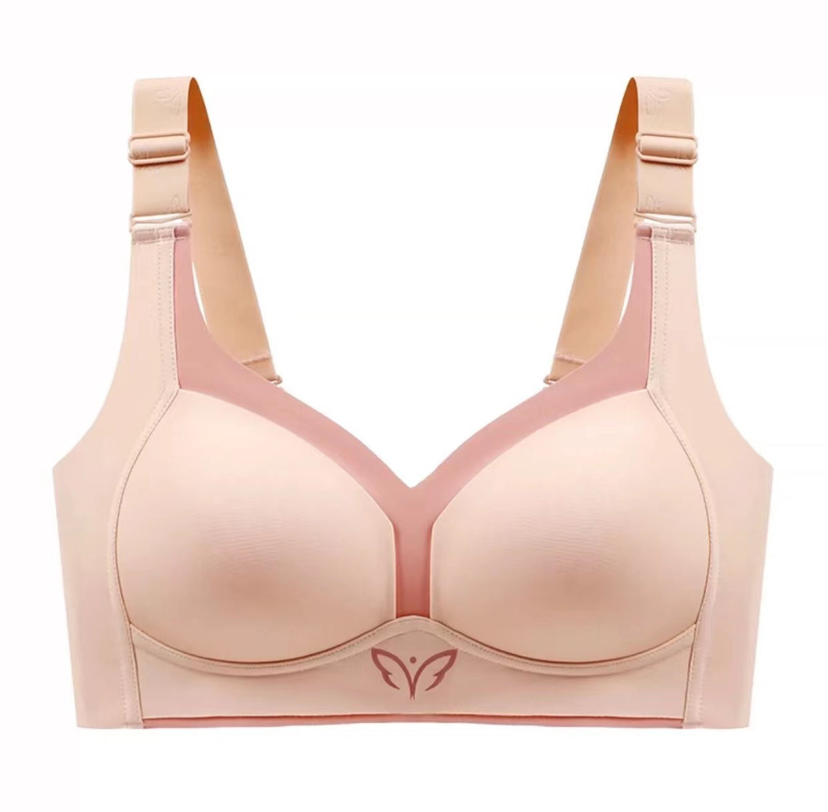Plus-size Underwire-free Adjustable Bra