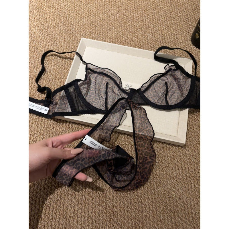 Slightly Mature Vibe Underwire Ultra-Thin Bra Set
