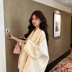Loose Silhouette Small Double-sided Woolen Coat