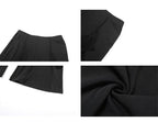 Versatile Solid-color High-waisted Flared Trousers With Flowing Lines Delicate Lace Detailing