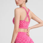 Dopamine Yoga Outfit Set Back Friendly Yoga Tank Top With Built In Bra Pads High Waisted Tummy Control Yoga Shorts With Butt Lifting Effect