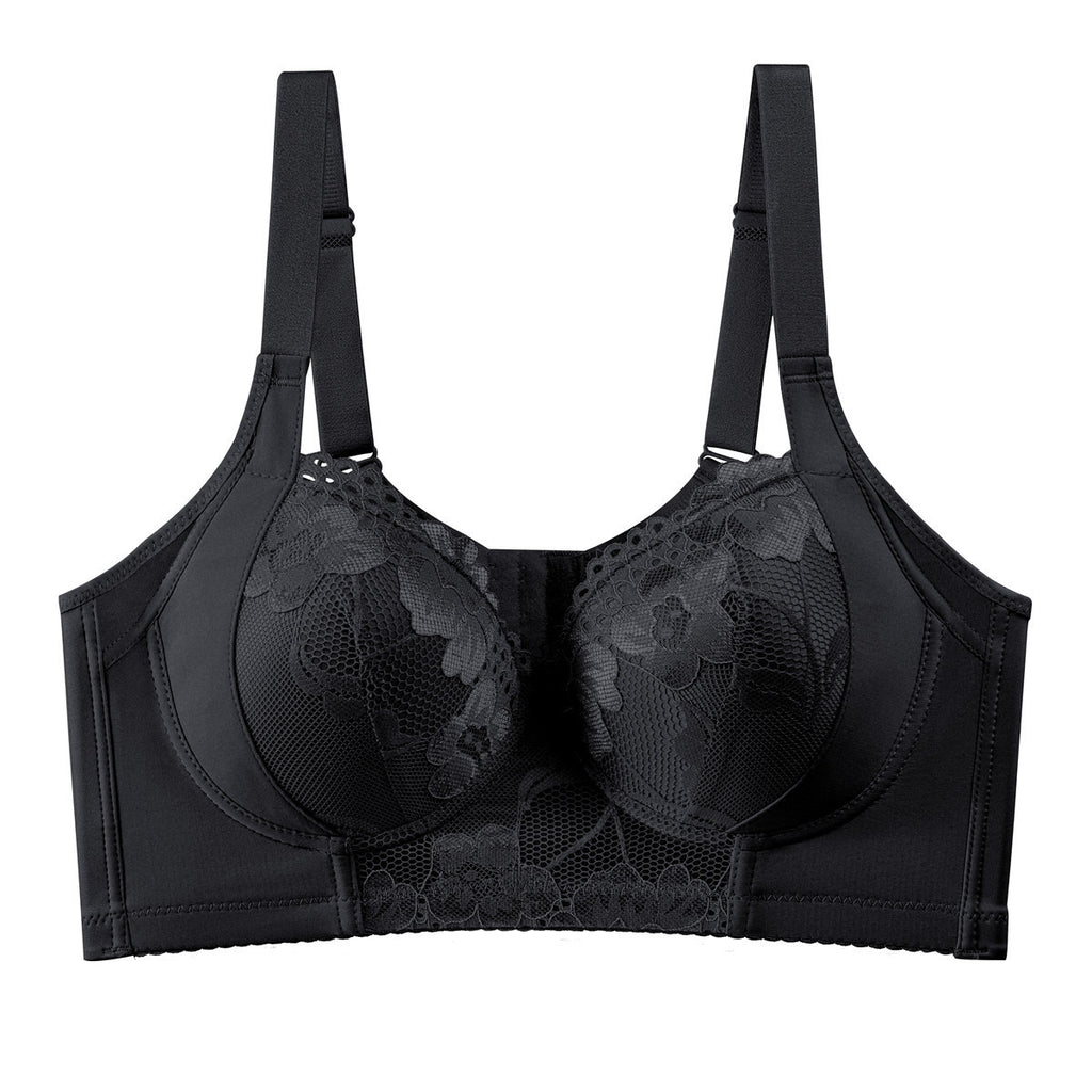 Plus-size Underwire Push-up Adjustable Womens Bra