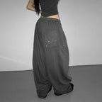 Womens Elastic Versatile Casual Trousers