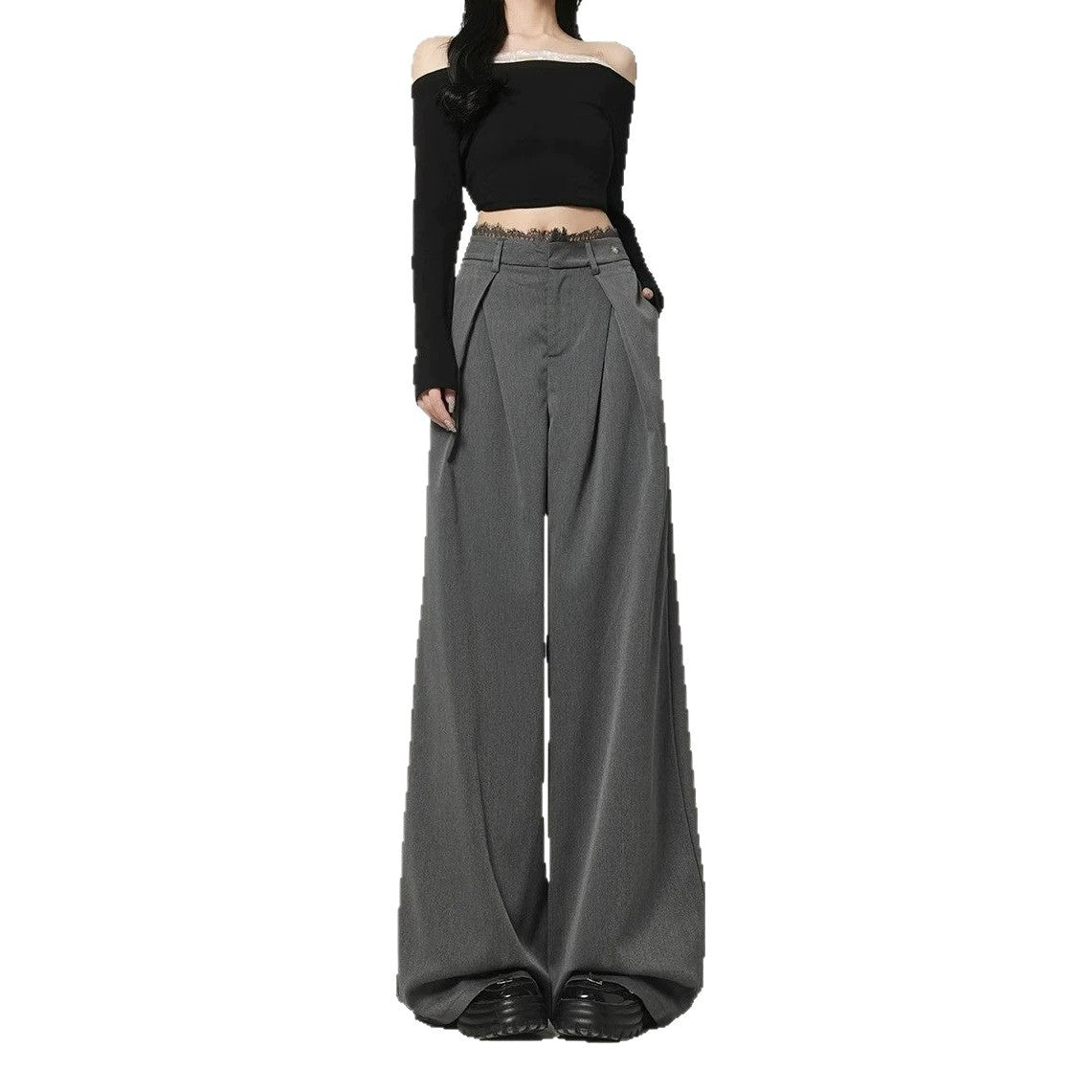 Loose Draped Casual And Stylish Pants