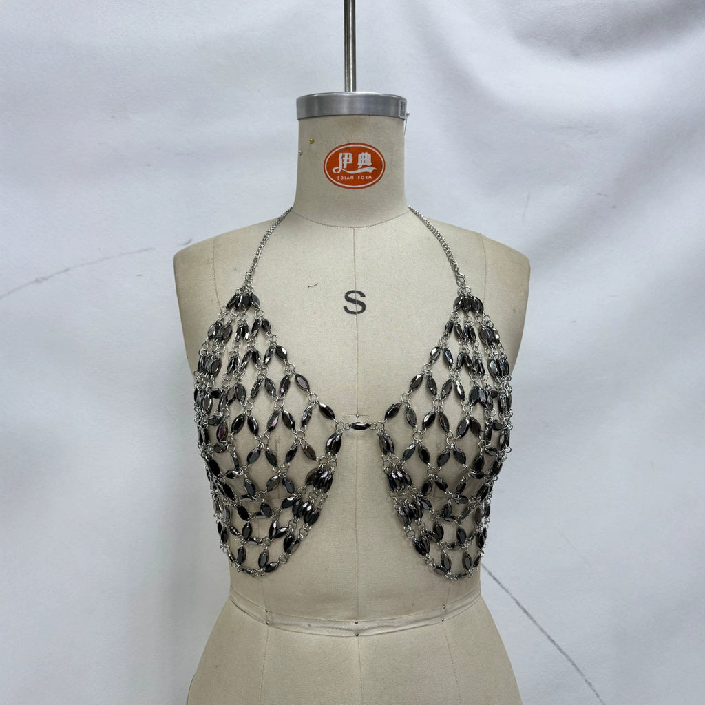 European And American-style Sexy Exaggerated Bra Chain