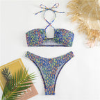 Sexy Printed Womens Bikini Set