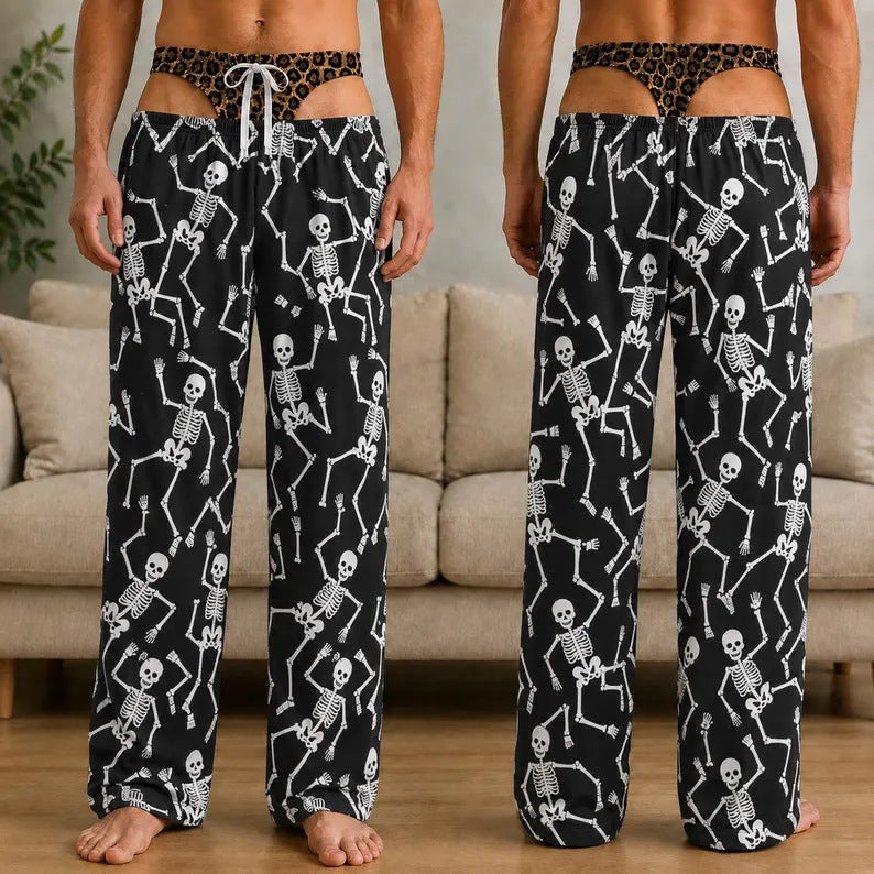 Loose-fit Straight-leg Loungewear Pajama Pantstrendy Arlo-style Trousers
