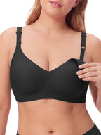 Seamless Nursing Bra With Jelly Like Soft Support, No Underwire