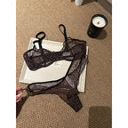 Slightly Mature Vibe Underwire Ultra-Thin Bra Set