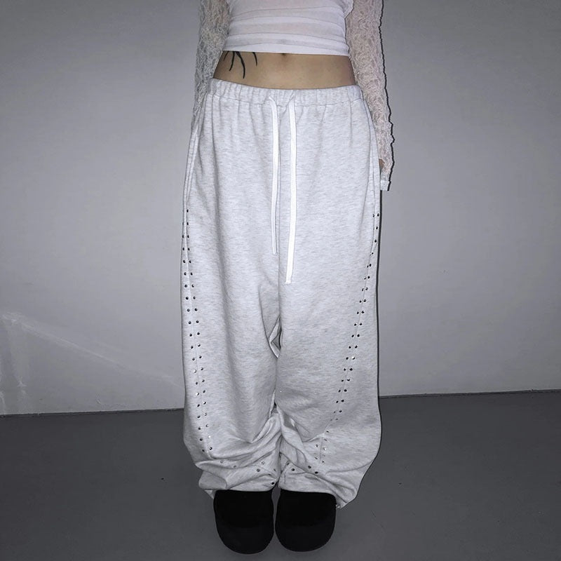 Womens Elastic Versatile Casual Trousers